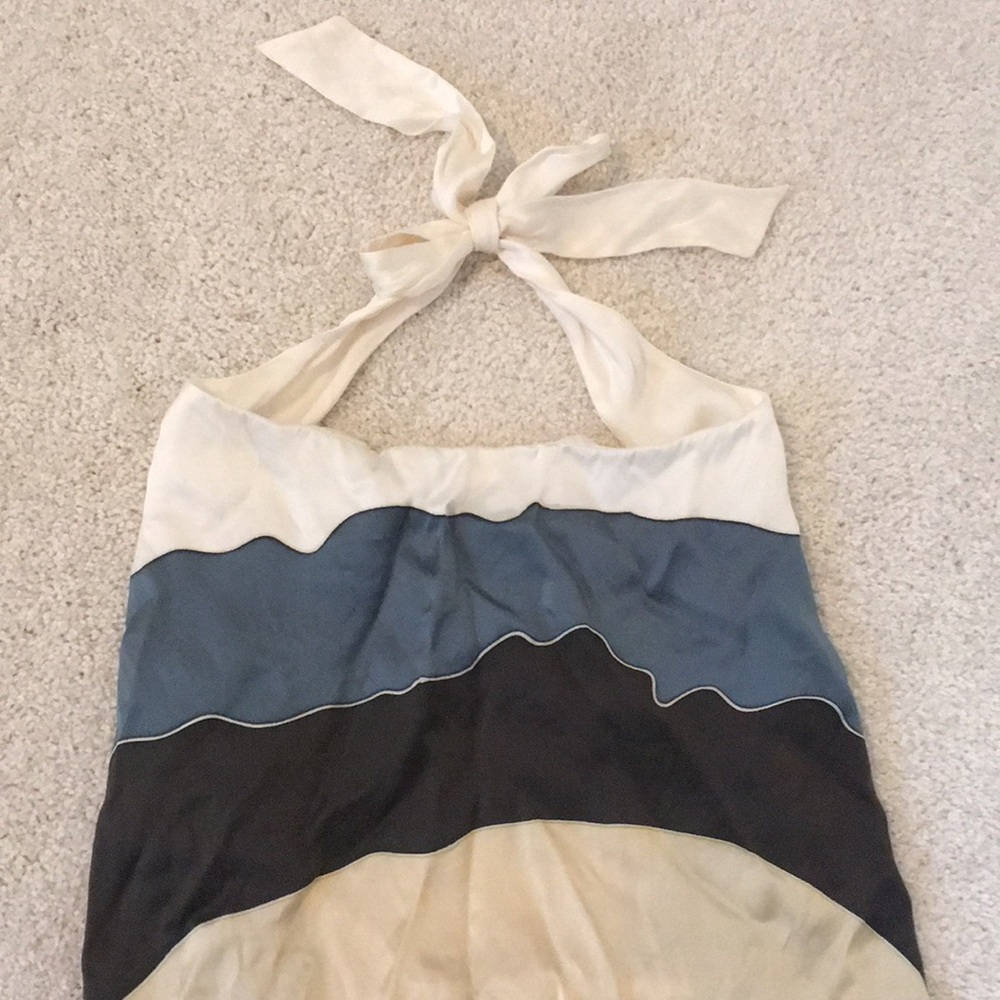 Adam Lippes 100% silk halter top